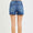 Risen HR Side Slit Basic Shorts