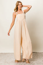 Load image into Gallery viewer, BiBi Texture Sleeveless Wide Leg Jumpsuit