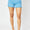 Judy Blue Aqua fray hem shorts • Midrise