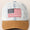 Denim embroidered flag baseball hat