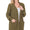 LONG SLEEVE POPCORN SWEATER CARDIGAN WITH POCKETS