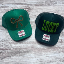 Load image into Gallery viewer, St Patty's trucker hat - LUCKY
