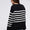 Ribbed Hem Stripe Sweater