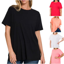 Load image into Gallery viewer, Cotton boyfriend tee