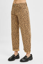 Load image into Gallery viewer, Risen Slouchy Cropped Barrel With Leopard Cuffs