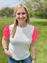 Load image into Gallery viewer, Courtland textured top