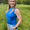 Casual outing shorts - blue