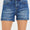 Risen HR Side Slit Basic Shorts