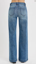 Load image into Gallery viewer, RISEN HR Wide Leg Adjustable waistband Jeans