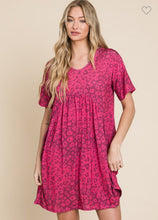Load image into Gallery viewer, Shirred waist swing dress