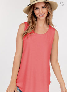 Basic round hem tank