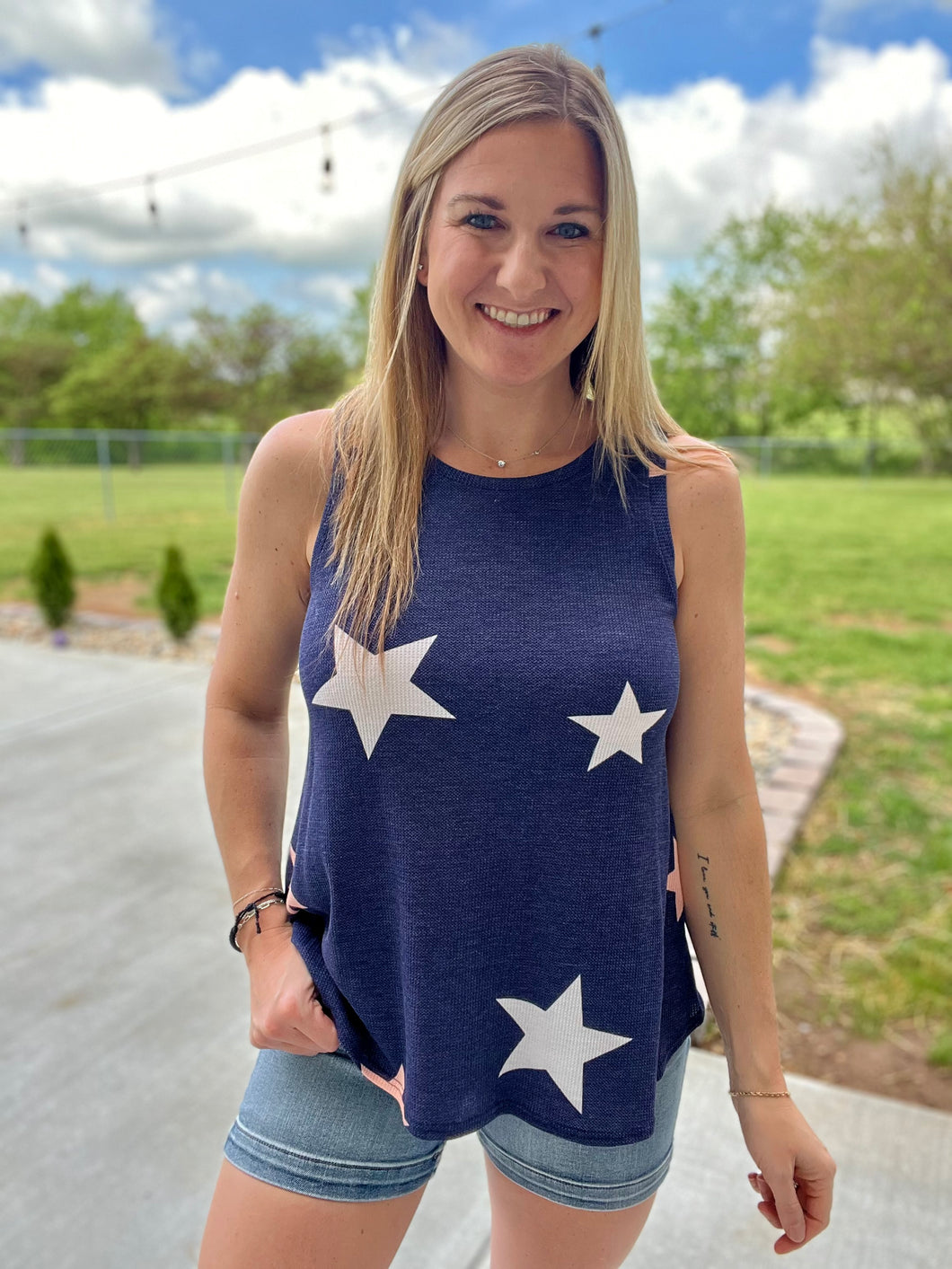 Navy star tank