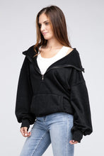 Load image into Gallery viewer, Stitch Detailed Elastic Hem Hoodie