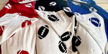 Load image into Gallery viewer, FOOTBALL Luxe reversible blanket