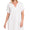 Gauze raw hem dress