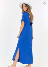 Load image into Gallery viewer, Royal blue maxi dress