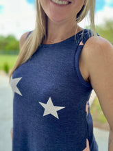 Load image into Gallery viewer, Navy star tank