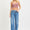 Risen HR Wide Jeans With Double Waist Details