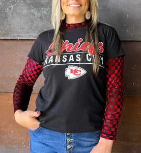 Mesh Pep Rally top