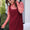 PREORDER • Rory Ribbed Jumper Dress - Burgundy