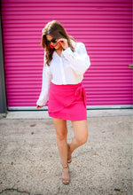 Load image into Gallery viewer, Pink guaze skort