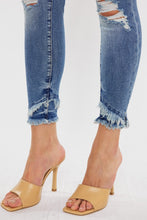 Load image into Gallery viewer, MID RISE ANKLE SKINNY JEANS-KC6204M