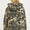 Risen Oversized Camouflage Raglan Sleeve Jacket Hoodie