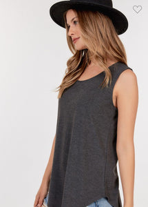 Basic round hem tank