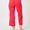 CURVY Judy Blue Tummy control red crop pants