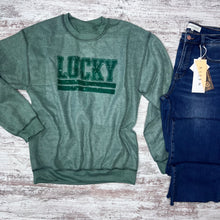 Load image into Gallery viewer, Vintage Inside Out sweatshirt • St Patty’s LUCKY