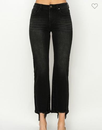 CURVY Risen highrise relaxed straight crop