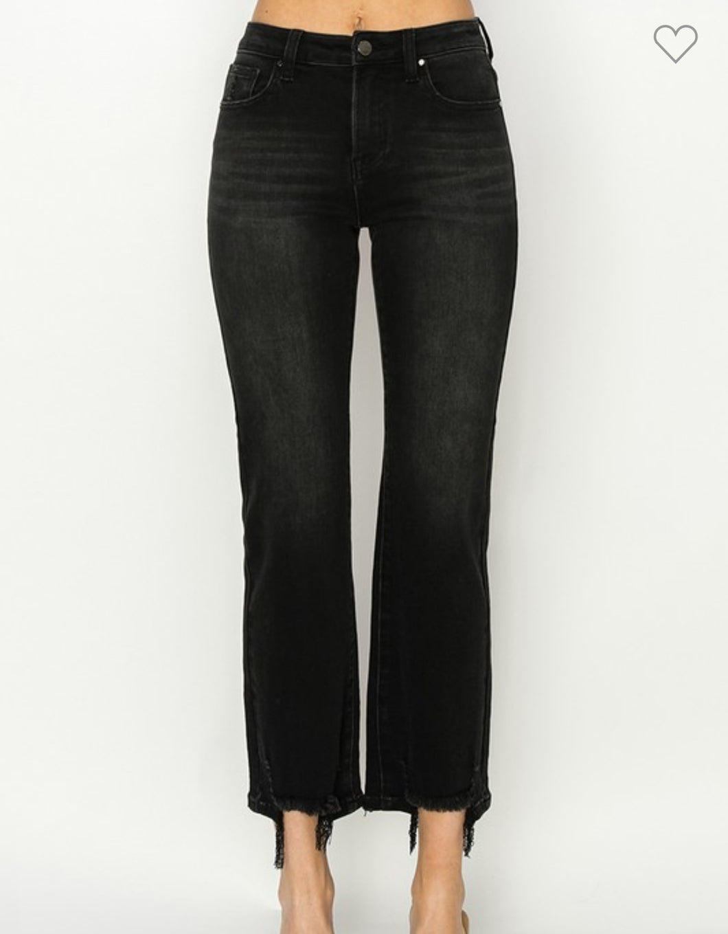 CURVY Risen highrise relaxed straight crop