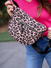 Load image into Gallery viewer, Running errands bum bag • Leopard