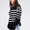 Ribbed Hem Stripe Sweater