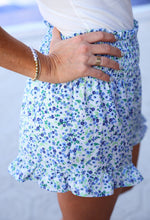 Load image into Gallery viewer, Sunny strolls ruffle shorts
