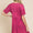 Shirred waist swing dress