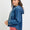 Oversize Raglan Sleeve Jacket With Hoodie