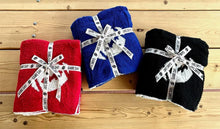 Load image into Gallery viewer, FOOTBALL Luxe reversible blanket