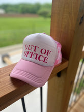 Load image into Gallery viewer, Checkered Trucker Hat - OUT OF OFFICE