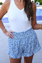 Load image into Gallery viewer, Sunny strolls ruffle shorts