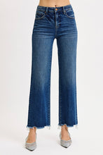 Load image into Gallery viewer, Risen Tummy Control High Rise Ankle Straight Jeans