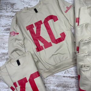 Distressed KC sweatshirt