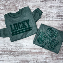Load image into Gallery viewer, Vintage Inside Out sweatshirt • St Patty’s LUCKY