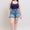 Judy Blue HW Tummy Control Cool Denim Double Waistband Shorts