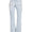 Zenana light wash HR raw hem straight crop