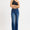 Risen Tummy Control High Rise Ankle Straight Jeans