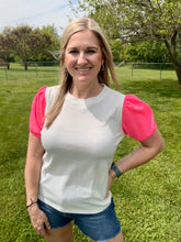 Load image into Gallery viewer, Courtland textured top