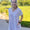 Gauze raw hem dress