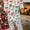 PREORDER • Midnight bow Christmas pajama set