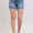 Judy Blue HW Tummy Control Cool Denim Double Waistband Shorts